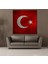Kırmızı Beyaz Bayrak 180X180CM 2