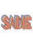 Sadie Isim Sticker Araba Oto Arma Duvar Sticker Ev Dekoratif Çıkartma 15 Cm 1