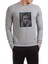 Riverdale Polly Cooper Baskılı Gri Erkek Örme Sweatshirt Uzun Kol 1
