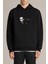 Marilyn Manson Metal Rock Music Müzik Baskılı Siyah Erkek Örme Kapşonlu Sweatshirt Uzun Kol 1