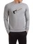 Stratocaster Howard Reed Black Gitar Music Baskılı Gri Erkek Örme Sweatshirt Uzun Kol 1