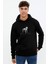 Pitbull Metal Rock Müzik Music Baskılı Siyah Erkek Örme Kapşonlu Sweatshirt Uzun Kol 1
