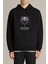 Witcher 3 Wild Hunt Original Game Baskılı Siyah Erkek Örme Kapşonlu Sweatshirt Uzun Kol 1