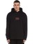 Ac Dc Awesome Black Ice Fondo Baskılı Siyah Erkek Örme Kapşonlu Sweatshirt Uzun Kol 1