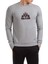 Race Car Clipartf1 Yariş Arabalari F1 Baskılı Gri Erkek Örme Sweatshirt Uzun Kol 1