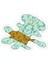 Düzleştirilmiş Squidward - Spongebob Squarepants Sticker Araba Oto Arma Duvar Sticker 1