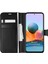 Xiaomi Redmi Note 10 Pro Kılıf Delux Leather Wallet Siyah 1