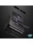 Xiaomi Redmi Note 10 Kılıf Double Dip 360 Protective Siyah Gri 3