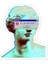 Vaporwave Kör Sticker Araba Oto Arma Duvar Sticker Ev Dekoratif Çıkartma 15 Cm 1