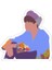 Sangyeon - Bloom Bloom - The Boyz Sticker Araba Oto Arma Duvar Sticker 1