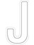 J Sticker Araba Oto Arma Duvar Sticker Ev Dekoratif Çıkartma 15 Cm 1