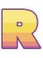 R Harfi Sticker Araba Oto Arma Duvar Sticker Ev Dekoratif Çıkartma 15 Cm 1