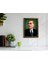 Gift Atatürk Tasarımlı Doğal Masif Ahşap Çerçeveli Tablo13 3