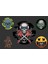 motorsiklet Kask Araç ve Laptop Sticker Set 5'li 1