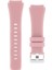 Samsung Galaxy Watch 46MM Classic Çapraz Frontier Kayış Kordon Açık Pembe 1