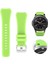 Samsung Galaxy Watch 46MM Classic Çapraz Frontier Kayış Kordon Açık Yeşil 2