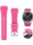 Samsung Galaxy Watch 46MM Classic Çapraz Frontier Kayış Kordon Pembe 2