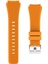 Samsung Galaxy Watch 46MM Classic Çapraz Frontier Kayış Kordon Turuncu 1