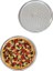 2'li Delikli Pizza Tepsisi Lahmacun Pide Tepsisi 28 cm. 2