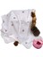 Sema Baby Çok Amaçlı Müslin Örtü 100X80 cm - Pembe Yıldız 8682476853124 1