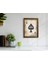 Gift Iskambil Tasarımlı Doğal Masif Ahşap Çerçeveli Tablo 45X65CM-1 2