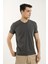 Riley V Yaka Slim Fit Basic Erkek Tshirt 1