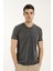 Riley V Yaka Slim Fit Basic Erkek Tshirt 2