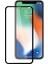 Apple iPhone Xs Max Ekran Koruyucu 6D Nano Tam Kaplayan Siyah 1