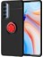 - Oppo Reno 4 Pro 4g - Kılıf Yüzüklü Auto Focus Ravel Karbon Silikon Kapak 1