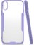 - Apple iPhone XS 5.8 - Kılıf Kenarı Renkli Arkası Şeffaf Parfe Kapak - Mor - T15174 1