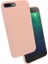 - Apple iPhone 7 Plus - Kılıf Soft Prüzsüz Renkli Silk Silikon - Pembe 1