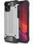 - Apple iPhone 12 Pro - Kılıf Çift Katman Zırh Tank Crash Military Kapak - Gri 1