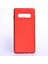 - Samsung Galaxy S10E - Kılıf Mat Soft Premier Silikon Kapak - Kırmızı - T7562 1