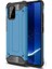 - Samsung Galaxy A91 (S10 Lite) - Kılıf Çift Katman Zırh Tank Crash Military Kapak - Mavi - T11327 1