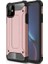- Apple iPhone 11 - Kılıf Çift Katman Zırh Tank Crash Military Kapak - Rose Gold - T9909 1
