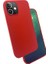 - Apple iPhone 12 Mini - Kılıf Soft Prüzsüz Renkli Silk Silikon - Kırmızı 1