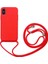 - Iphone x - Kılıf Renkli Ip Askılı Koruyucu Ropi Kapak 1