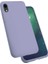 - Apple iPhone XR 6.1 - Kılıf Soft Prüzsüz Renkli Silk Silikon - Lila - T11144 1