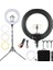 Redclick Halka LED Işık Ring Light Makyaj Çekim Işığı Sürekli Ring Light 24 Inç + 2.1 Metre Tirpod 1