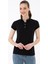 Kadın Siyah Slim Fit Tişört 50243079-VR046 1
