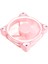 ZF-12025 Piglet Pink 12CM 4pin Pwm Pembe Kasa Fanı 2