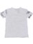 Yaka Şeritli,düğmeli Beyaz Üzerine Siyah Baskılı-Erkek T-Shirt 2