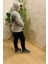 Erkek Çocuk Gri Saks Parçalı Fermuarlı Cepli Kapşonlu Arkası Baskılı Sweatshirt 3