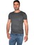 – Erkek Tek Cepli Melanj T-Shirt – Antrasit 1