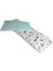 Bebek/çocuk Beşik Kenar Koruma 80X180 Beşik Için (4 Parça) Sevimli Orman/mint 3