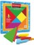 Kumtoys Kinetik Kum + Renkli Tangram + Farkı Bul + Deney Seti (4'lü Set) 3