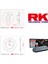 Yamaha XT 600 E Rk Zincir Dişli Set 520 KLO O-Ring 15/45T (1990-2004) 1
