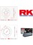 Kawasaki KLX 250 Rk Zincir Dişli Set 520 KLO O-Ring 14/42T (2009-2016) 1