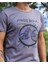 Erkek Gri Kirli Yaka Özel Tasarım Baskılı T-Shirt Freesoulgri 4