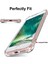 iPhone 6 Plus Kılıf Anti Shock Darbe Emici Şeffaf Silikon Olex 3